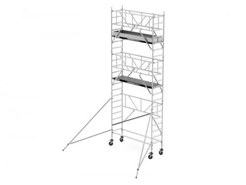 Andamio aluminio 6,20 m AT ancho 0,75 m